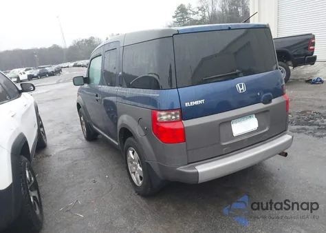 2003 Honda Element Ex from USA, damaged, VIN 5J6YH18573L002441